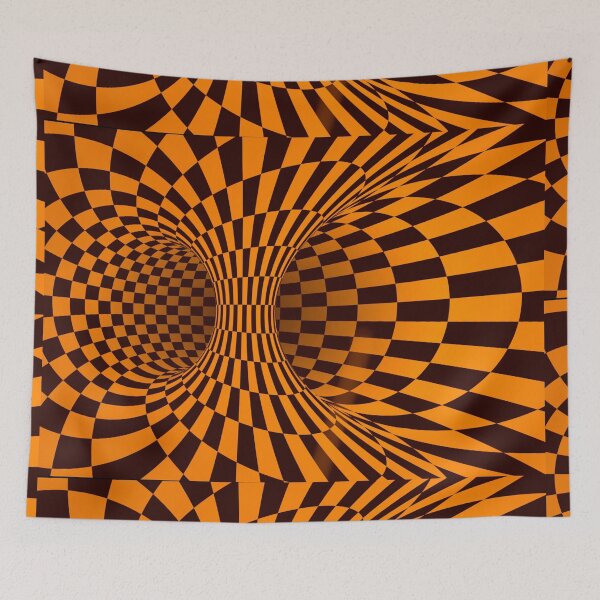 Item preview, Orange Trippy optical illusion  designed and sold by Designs Of all kinds.