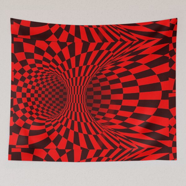 Item preview, Red Trippy optical illusion  designed and sold by Designs Of all kinds.
