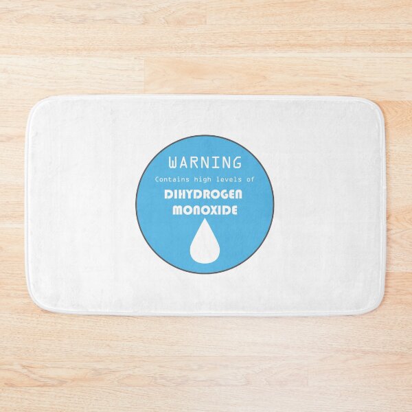 Item preview, Dihydrogen Monoxide (H20) Warning Label designed and sold by Mitry Anderson.