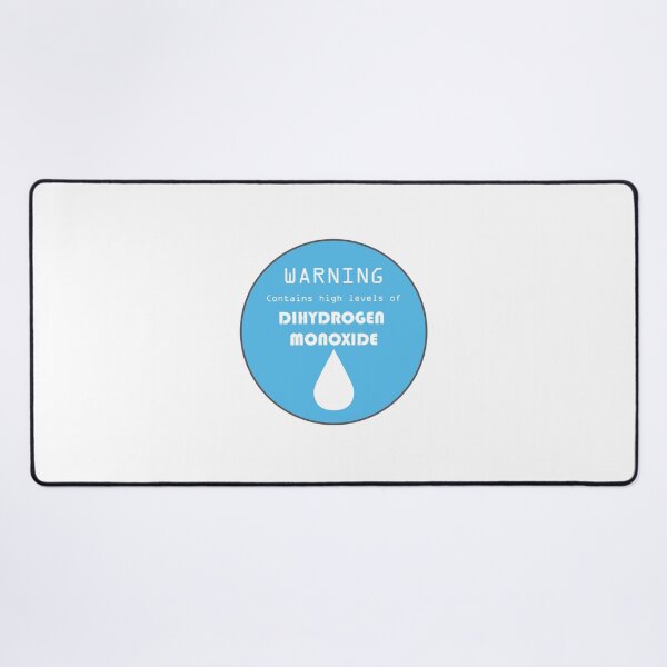 Item preview, Dihydrogen Monoxide (H20) Warning Label designed and sold by Mitry Anderson.