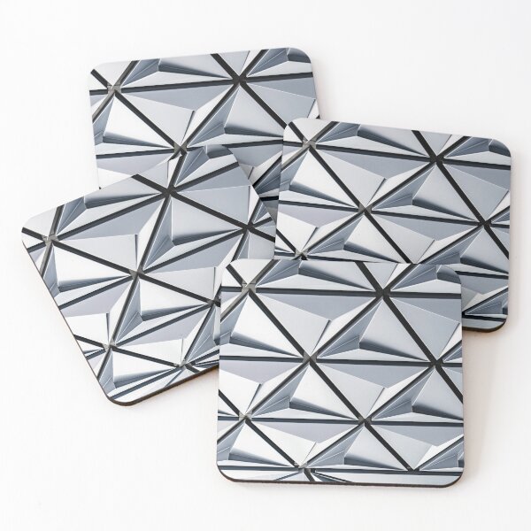 Item preview, 3 Dimensional Grayscale Pattern - Triangular Design  designed and sold by DavorNS.