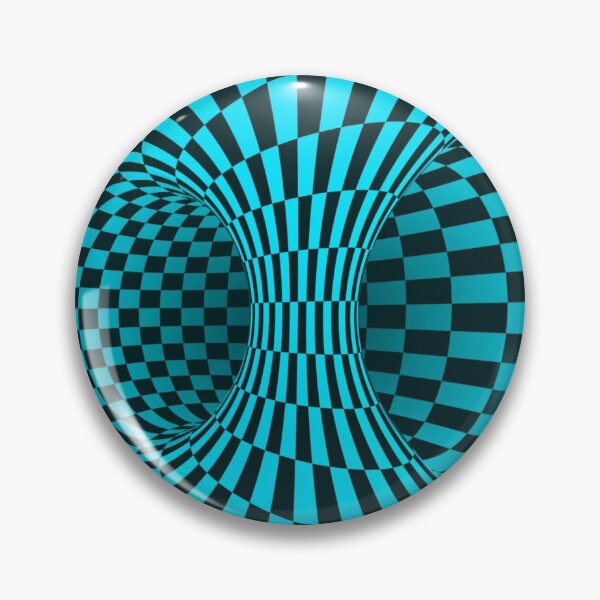 Item preview, Cyan Trippy optical illusion  designed and sold by Designs Of all kinds.