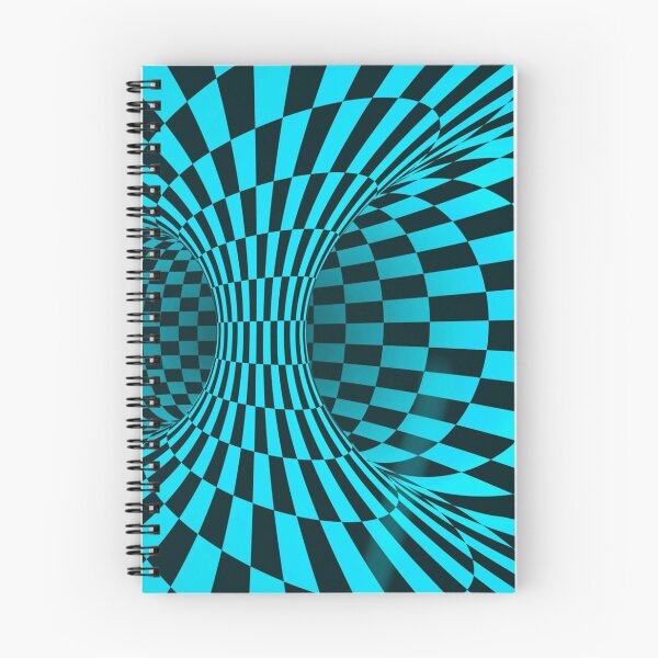 Item preview, Cyan Trippy optical illusion  designed and sold by Designs Of all kinds.