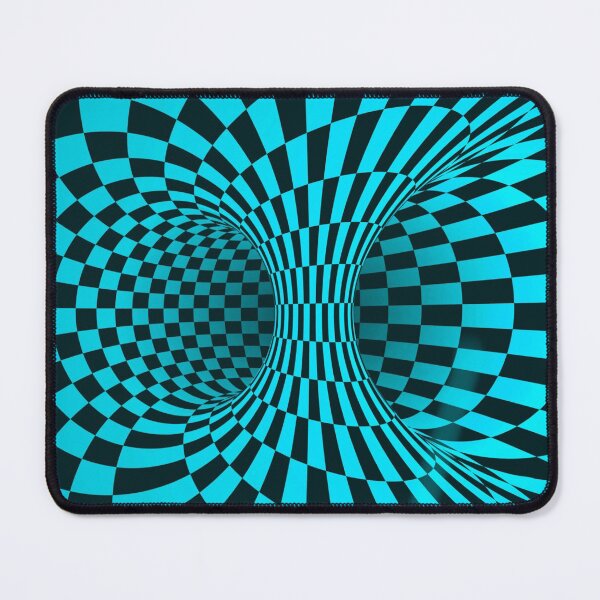 Item preview, Cyan Trippy optical illusion  designed and sold by Designs Of all kinds.