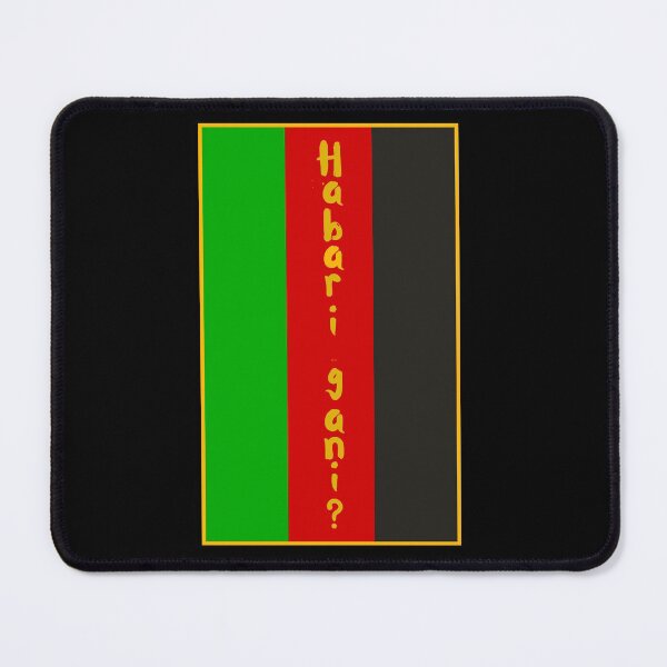 Item preview, Habari gani? Vertical Kwanzaa Bandera designed and sold by charqui.