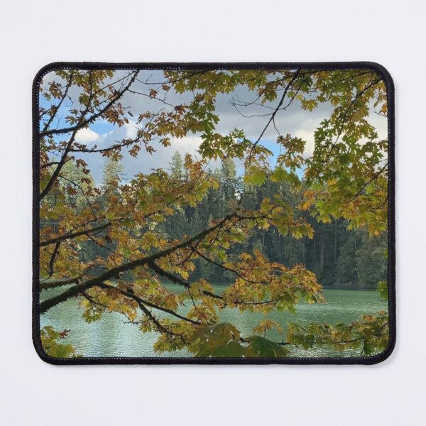 Item preview, Lake through the Leaves designed and sold by LeasPugGrumble.