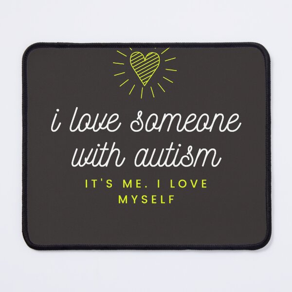Item preview, i love someone with autism - its me designed and sold by goblinbabe.