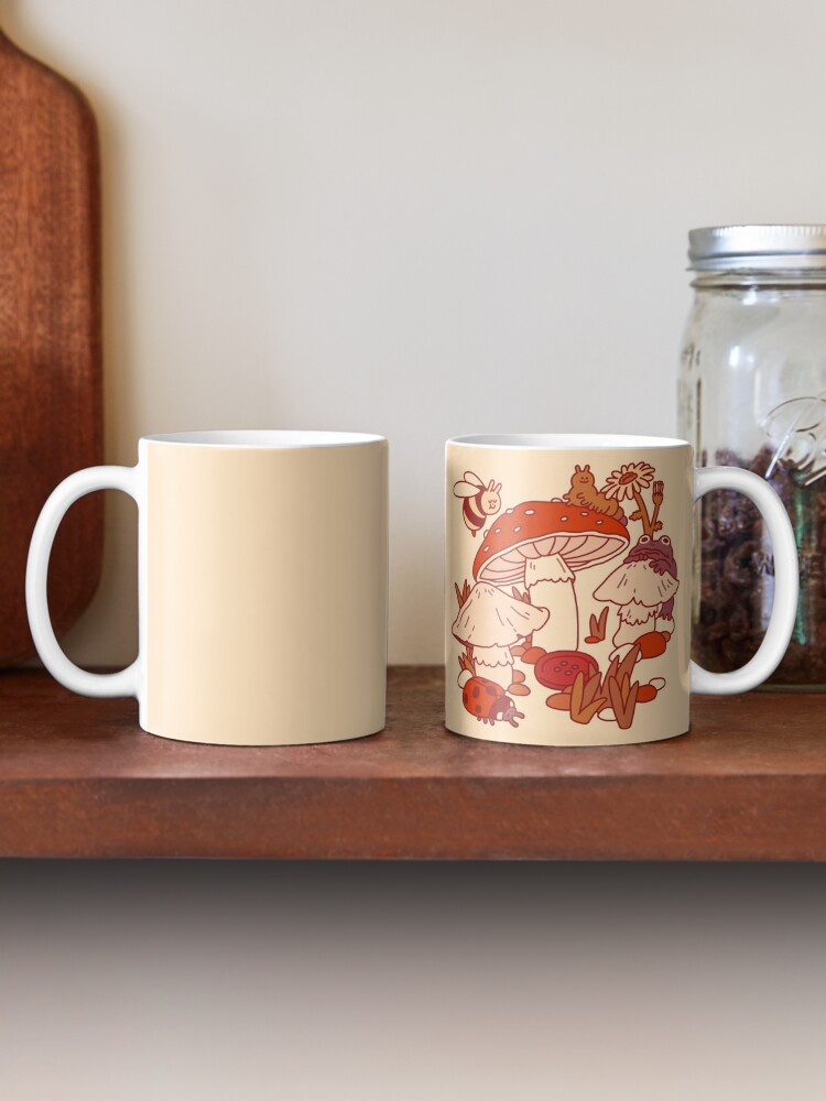 Alternate view of Mushrooms & Tiny Friends Coffee Mug