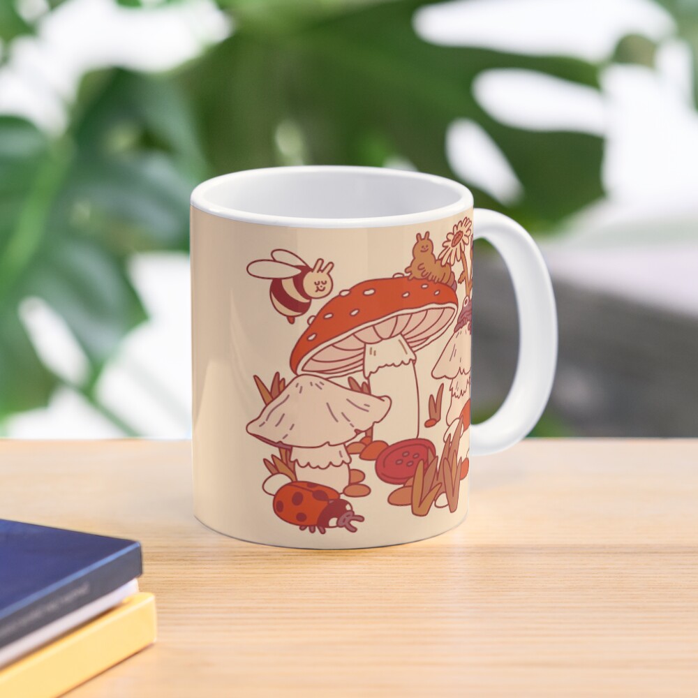 Mushrooms & Tiny Friends Coffee Mug