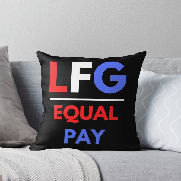 Item preview, LFG Equal Pay Let's F*cking Go Women's Soccer Fans designed and sold by BadLatitude.