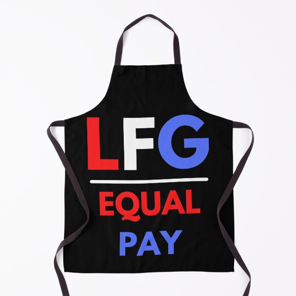 Item preview, LFG Equal Pay Let's F*cking Go Women's Soccer Fans designed and sold by BadLatitude.