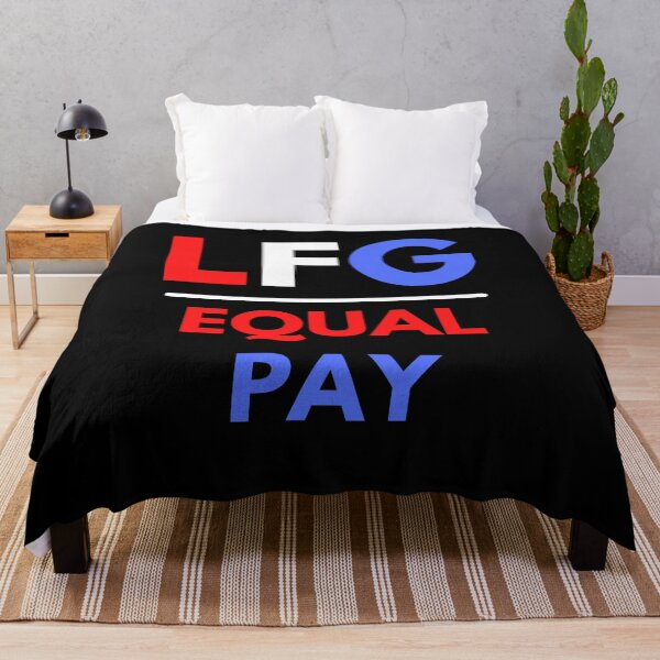 Item preview, LFG Equal Pay Let's F*cking Go Women's Soccer Fans designed and sold by BadLatitude.
