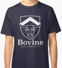 The Simpsons - Bovine University | White Classic T-Shirt