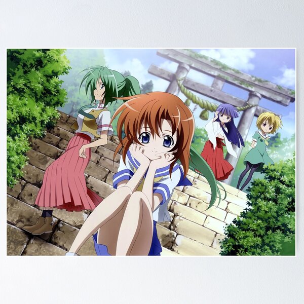 Higurashi: When They Cry - logo Poster for Sale by BaryonyxStore