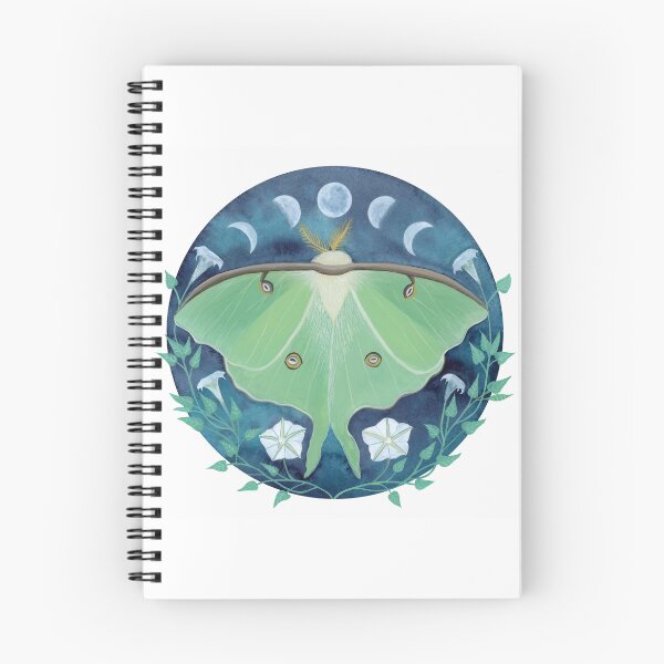 Item preview, luna moth designed and sold by LucyBrydonArt.