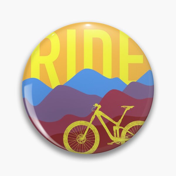 Item preview, Ride MTB - Mountain Bike Vintage Colors designed and sold by wanderingfools.