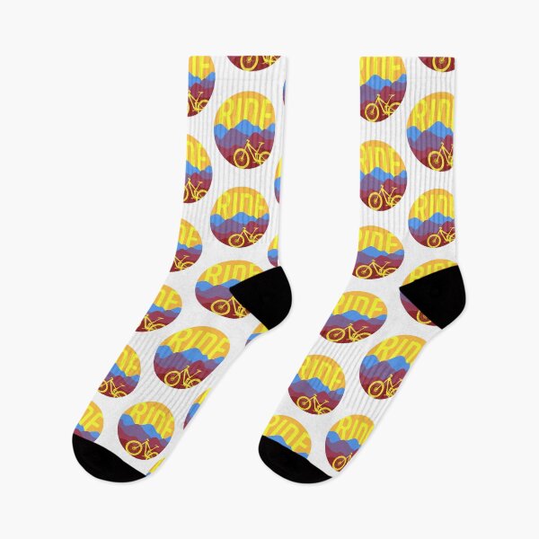 Item preview, Ride MTB - Mountain Bike Vintage Colors designed and sold by wanderingfools.