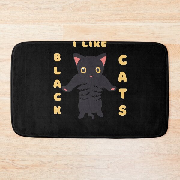 Item preview, I Like Black Cats - Funny Cat Motif Design designed and sold by Tig3rE.