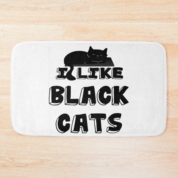 Item preview, I Like Black Cats - Funny Cat Motif Design designed and sold by Tig3rE.