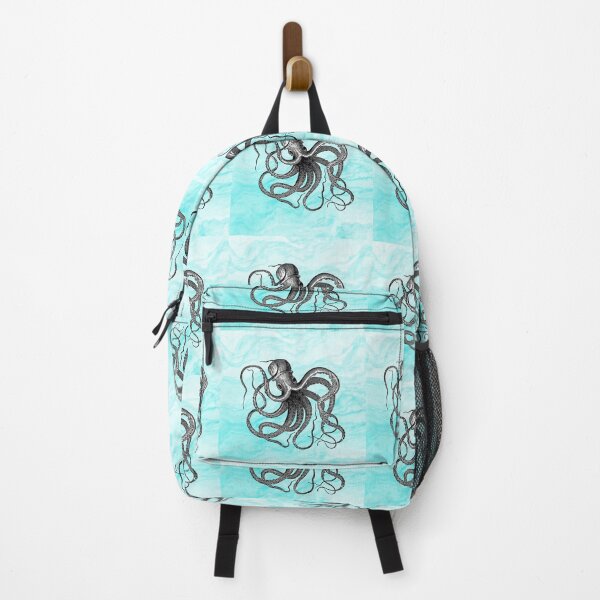 Item preview, Antique Swimming Octopus I Watercolor designed and sold by Pixelchicken.