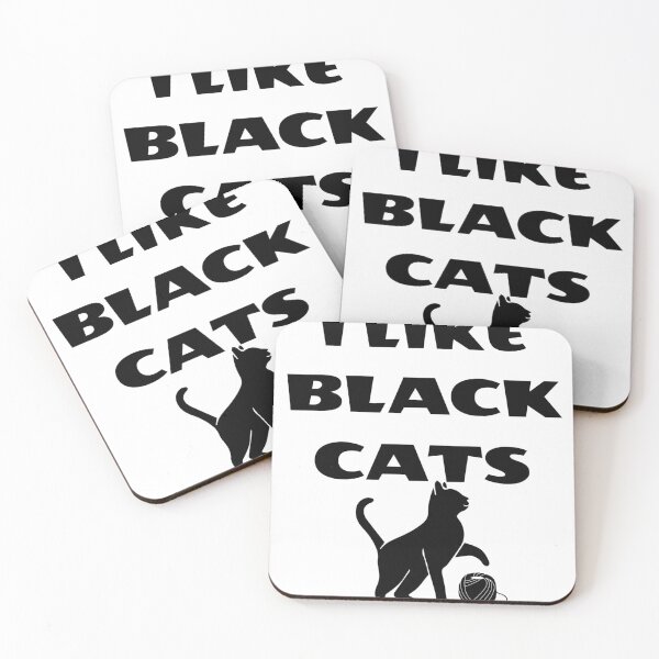 Item preview, I Like Black Cats - Funny Cat Motif Design designed and sold by Tig3rE.