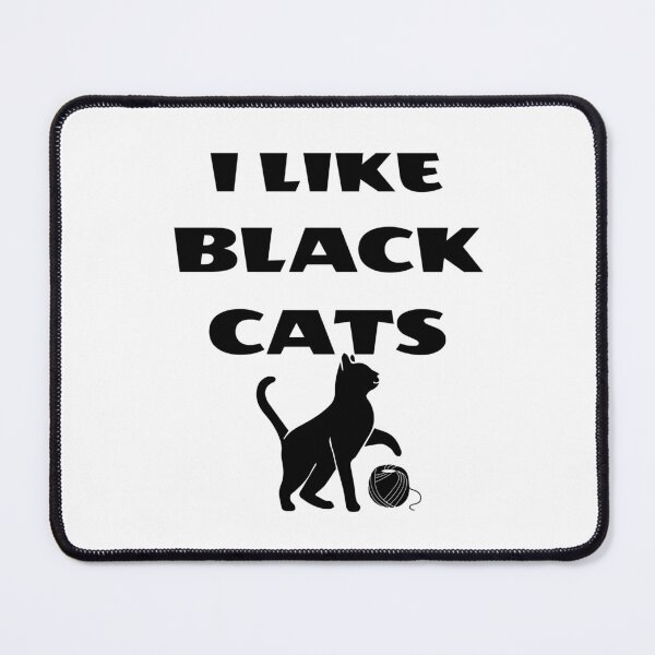 Item preview, I Like Black Cats - Funny Cat Motif Design designed and sold by Tig3rE.