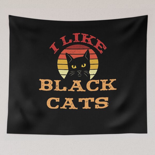Item preview, I Like Black Cats - Funny Cat Motif Design designed and sold by Tig3rE.