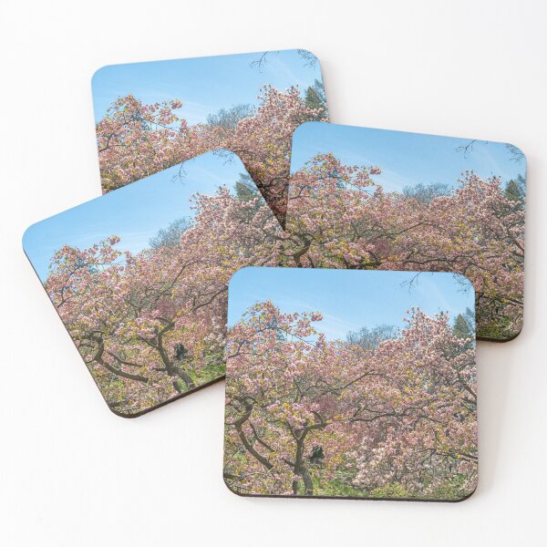 Item preview, Cherry and Magnolia Blossom Trees designed and sold by wildvalecreate.