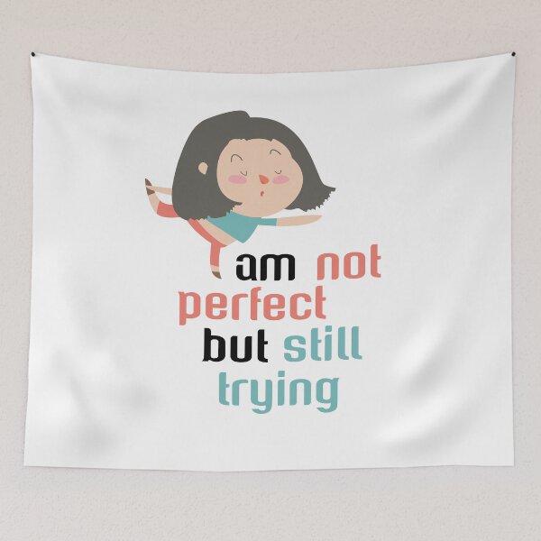 Item preview, i am not perfect designed and sold by Shurouk.