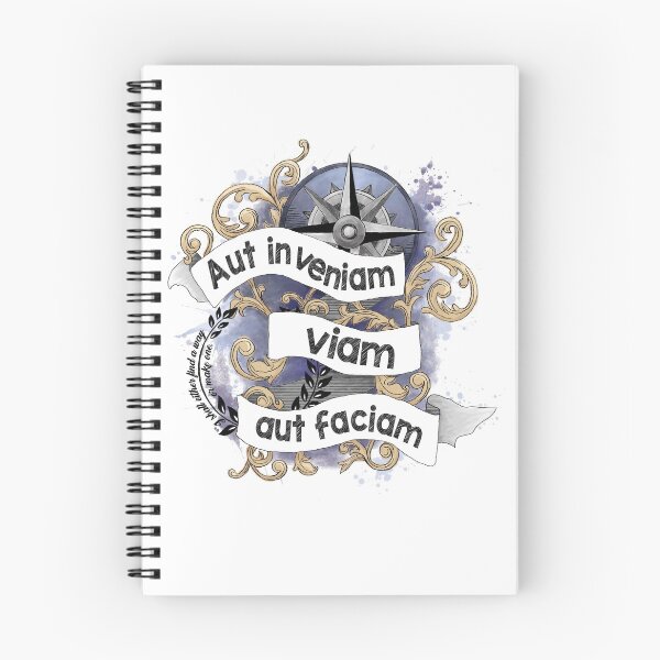 Item preview, Latin Quote "I shall find a way or make one" designed and sold by Becky Best.