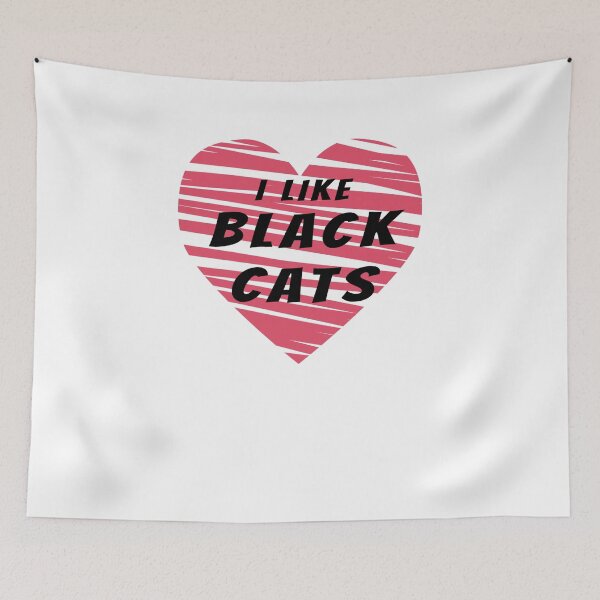 Item preview, I Like Black Cats - Funny Cat Motif Design designed and sold by Tig3rE.