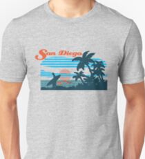 San Diego Surf Scene Unisex T-Shirt