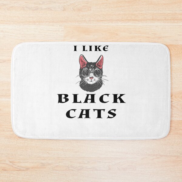 Item preview, I Like Black Cats - Funny Cat Motif Design designed and sold by Tig3rE.