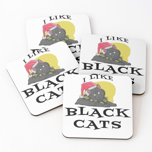 Item preview, I Like Black Cats - Funny Cat Motif Design designed and sold by Tig3rE.