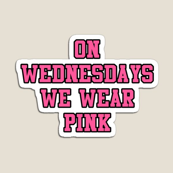 ON WEDNESDAYS WE WEAR PINK WRAPPING PAPER – MISS APRIL FASHION GIRL