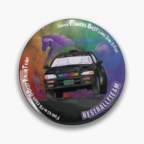 Item preview, Mejor coche artístico de un equipo de rally designed and sold by Becky Best.
