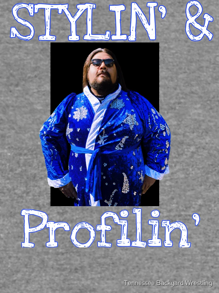 Thumbnail 6 of 6, Lightweight Sweatshirt, Gage Flair “Stylin’ & Profilin’” Merchandise designed and sold by Tennessee Backyard Wrestling.