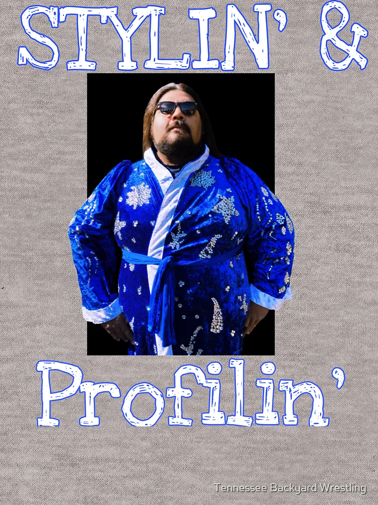 Thumbnail 6 of 6, Lightweight Hoodie, Gage Flair “Stylin’ & Profilin’” Merchandise  designed and sold by Tennessee Backyard Wrestling.