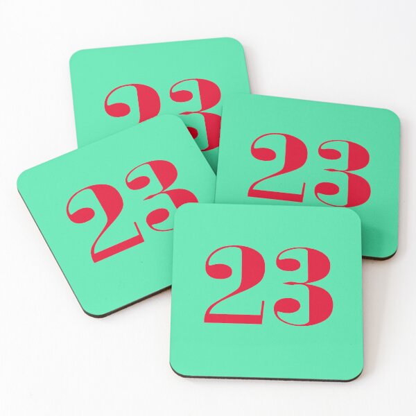 Item preview, NUMBER ---- 23 ----- IN COLOR RED designed and sold by solgel47.