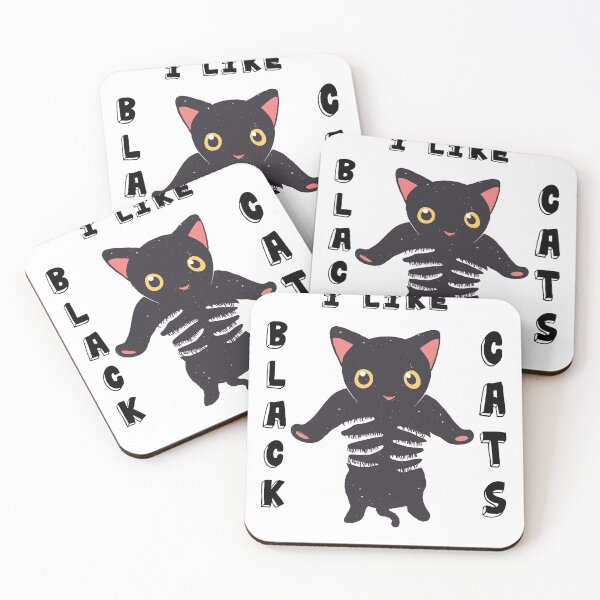 Item preview, I Like Black Cats - Funny Cat Motif Design designed and sold by Tig3rE.