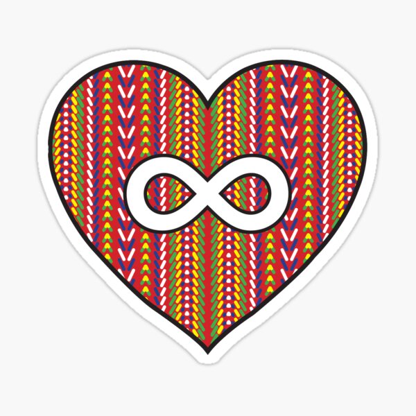 Item preview, Metis Heart designed and sold by LovetannCreate.