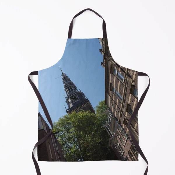 Item preview, Springtime Amsterdam - High Noon Church Clock - Left Vertical designed and sold by Georgia Mizuleva.