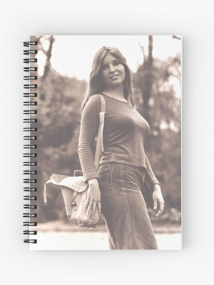 70s Sunshine Girl | Spiral Notebook
