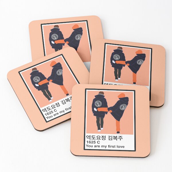 Item preview, Weightlifting Fairy Kim Bok-joo PANTONE designed and sold by MomosDrawing.
