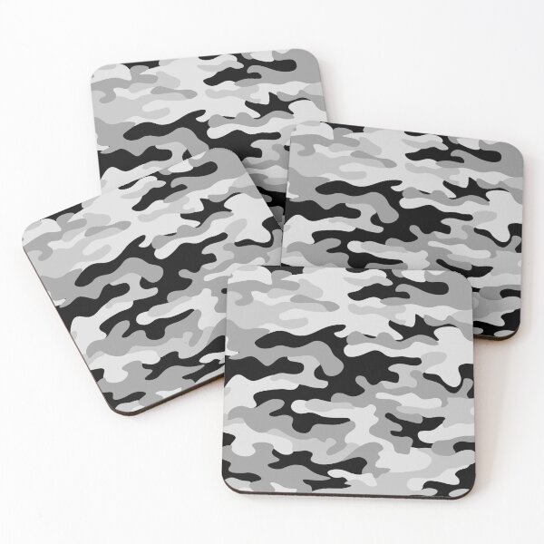 Item preview, Camo Camouflage Black Gray All Over designed and sold by Feeling Artsy.
