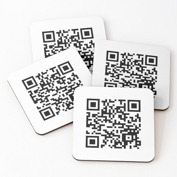 Item preview, Rickroll QR code designed and sold by hec8.