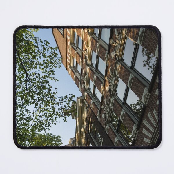 Item preview, Amsterdam Spring - Fancy Brickwork Glow - Left Vertical designed and sold by Georgia Mizuleva.