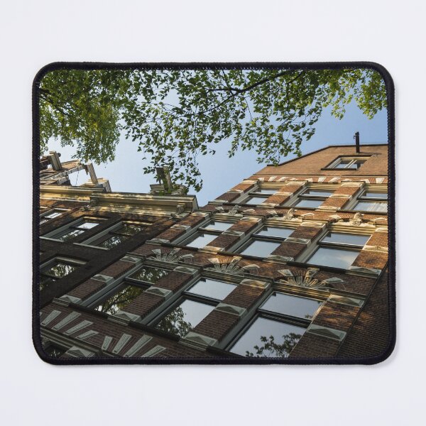 Item preview, Amsterdam Spring - Fancy Brickwork Glow - Left Horizontal designed and sold by Georgia Mizuleva.