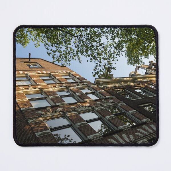 Item preview, Amsterdam Spring - Fancy Brickwork Glow - Right Horizontal designed and sold by Georgia Mizuleva.