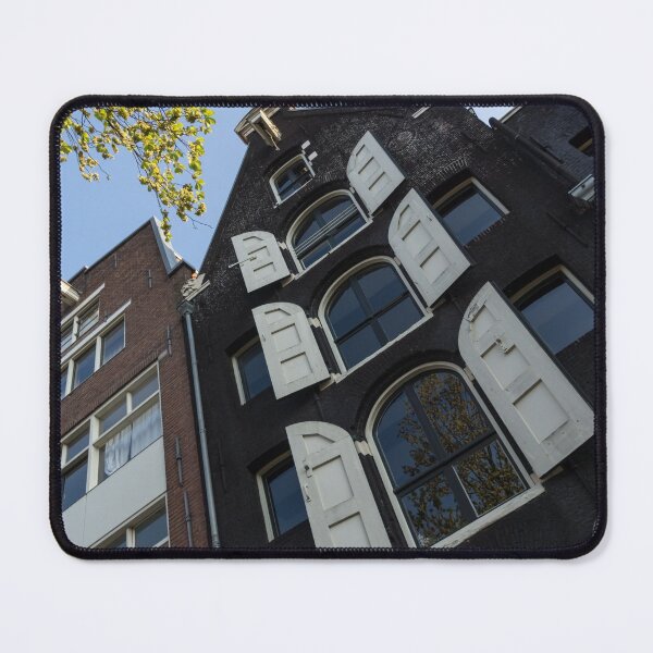 Item preview, Amsterdam Spring - Arched Windows and Shutters - Left designed and sold by Georgia Mizuleva.